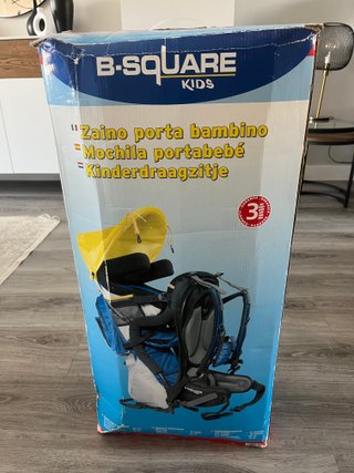 Mochila Portabebés Senderismo Azul