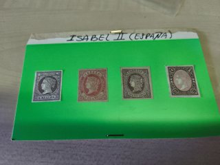 Sellos Isabel II España 1852-1854
