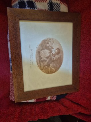Cuadro Le Petit Sabot Papel Madera