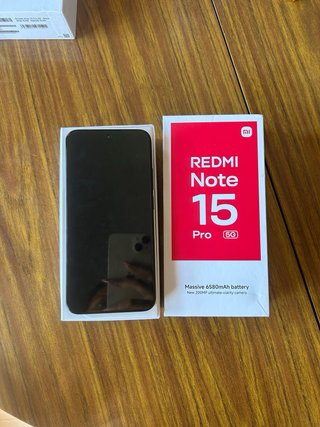 Xiaomi Redmi Note 15 Pro 5G Negro/Rojo