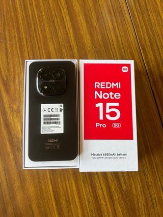 Xiaomi Redmi Note 15 Pro 5G Negro/Rojo