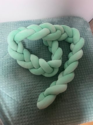 Trenza protector cuna 200 cm