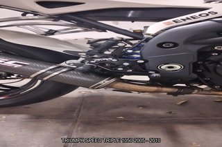 Estriberas retrasadas SPEED TRIPLE 1050 2005 2010