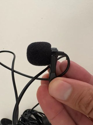 Microfone Lapela Boya BY-M1 Preto