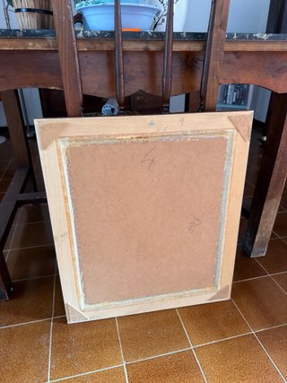 Cuadro al óleo vintage firmado