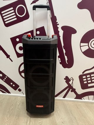 Altavoz Portatil Bluetooth Aiwa Karaoke Trolley Party Speake