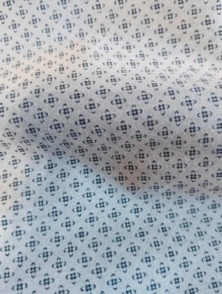 Camisa Hombre Azul Estampada. Easy iron. Slim fit