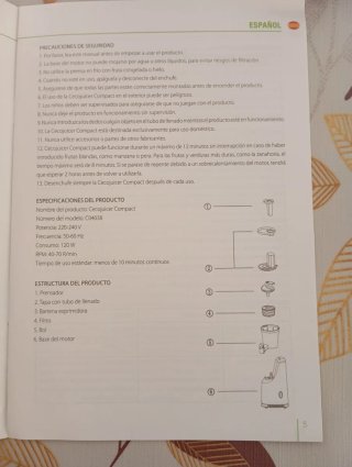 Licuadora Cecotec CecoJuicer Compact
