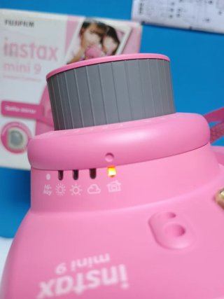 Cámara Polaroid Fujifilm Instax Mini 9 Rosa