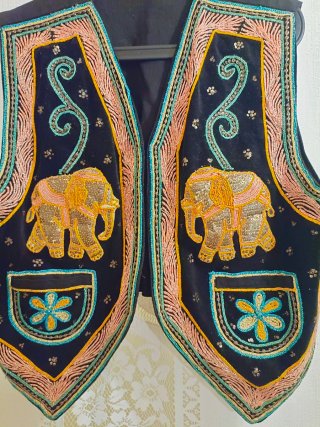 Embroidered waistcoat