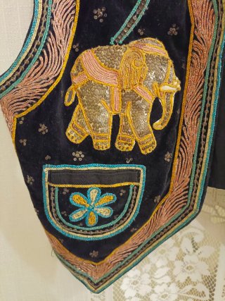 Embroidered waistcoat