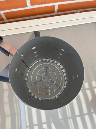 Chimenea Weber para carbón