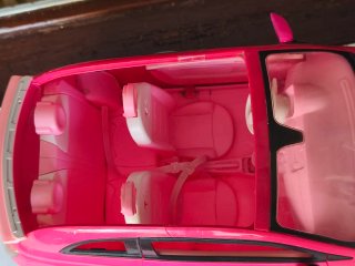 Coche rosa Barbie