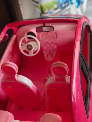 Coche rosa Barbie