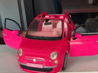 Coche rosa Barbie