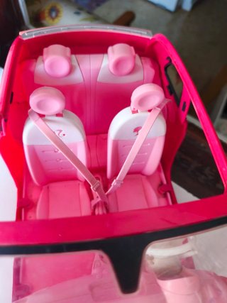Coche rosa Barbie