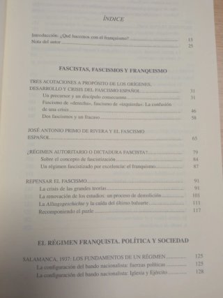 Fascismo y franquismo Libro de Ismael Saz PUV 2004