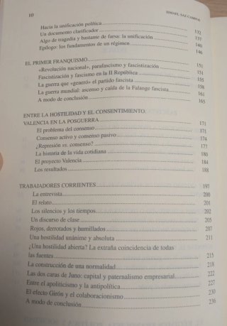 Fascismo y franquismo Libro de Ismael Saz PUV 2004