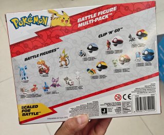 Pokémon Battle Figures Multipack 6 Figure