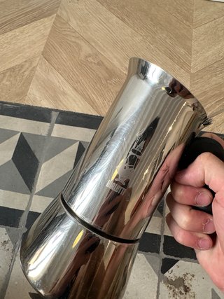 Cafetera italiana bialetti acero inoxidable inducc