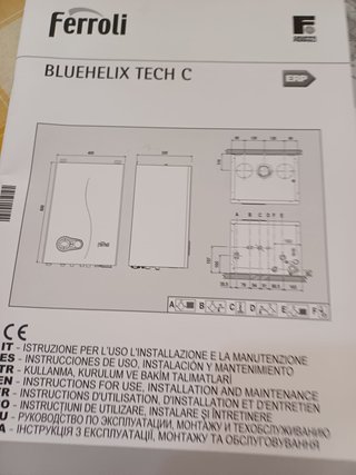 Caldera de Condensación Ferroli Bluehelix Tech C