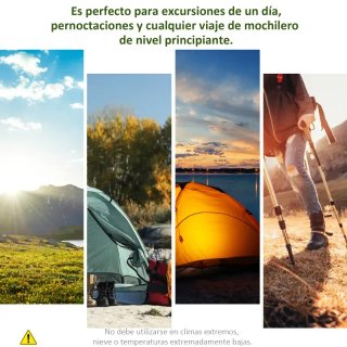 Tienda campaña familiar 4-8 personas