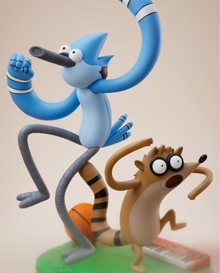 Figura Mordecai y Rigby