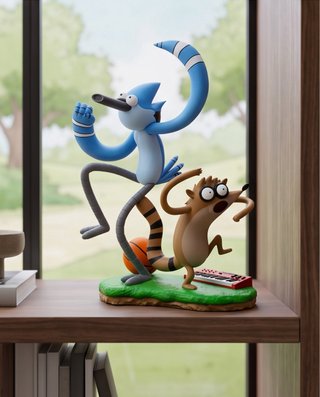 Figura Mordecai y Rigby