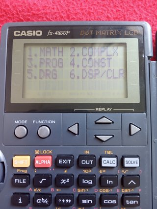 Calculadora Casio FX-4800P Dot Matrix