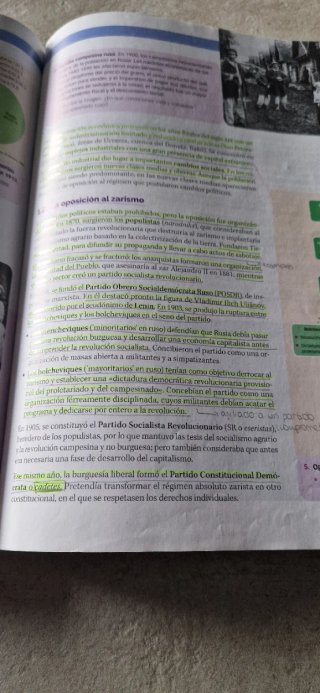 Historia del Mundo Contemporáneo 1 bachillerato