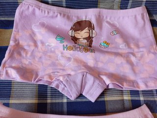 12 Braguitas Boxer Niña 10 años