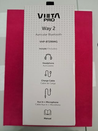 Auriculares Diadema Vieta Pro Way 2