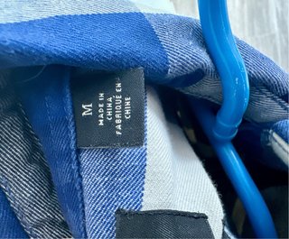 Camisa cuadros Scotch & Soda azul y blanco