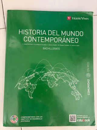 Libro historia del mundo contemporánea