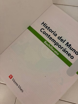 Libro historia del mundo contemporánea