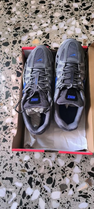 Zapatillas Nike Grises y Azules