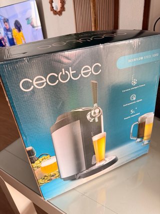 Cecotec Beerflow Steel 5000 grifo de cerveza