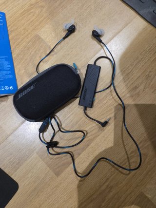 Auriculares Bose QC20, Noise Cancelling