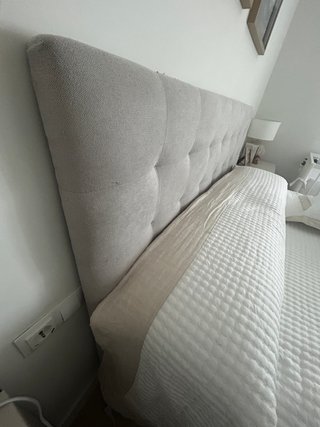 Cabecero Kenay Gris Perla 150/160