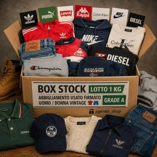 Box 1 Kg Abbigliamento Usato Firmato Uomo/Donna