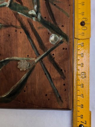 Coppia Quadri Dipinti Olio su Tavola Fiori