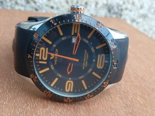 Reloj Viceroy Cuarzo Negro Naranja