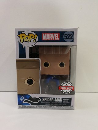 Objetos Insólitos Funko Spider-man (Bombastic Bag-man) 522