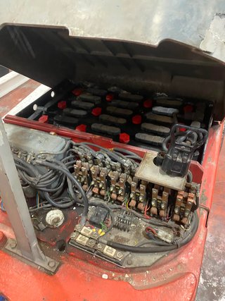 Carretilla elevadora Linde del 82