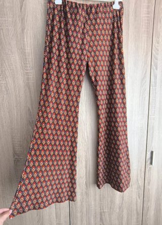 Pantalón campana estampado bohemio KDOSG Talla L