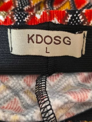 Pantalón campana estampado bohemio KDOSG Talla L