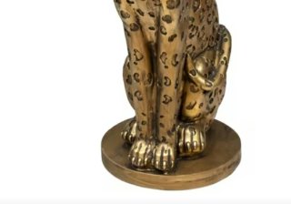 Mesa pie leopardo base cristal