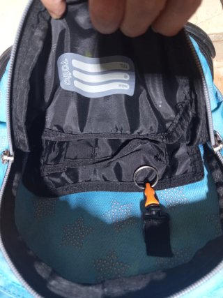 Mochila Totto azul con estrellas