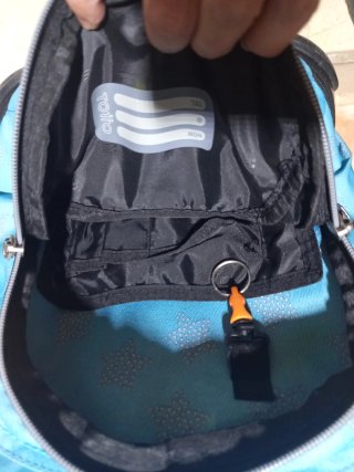 Mochila Totto azul con estrellas