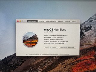 Computer APPLE iMac 21,5 Argento
